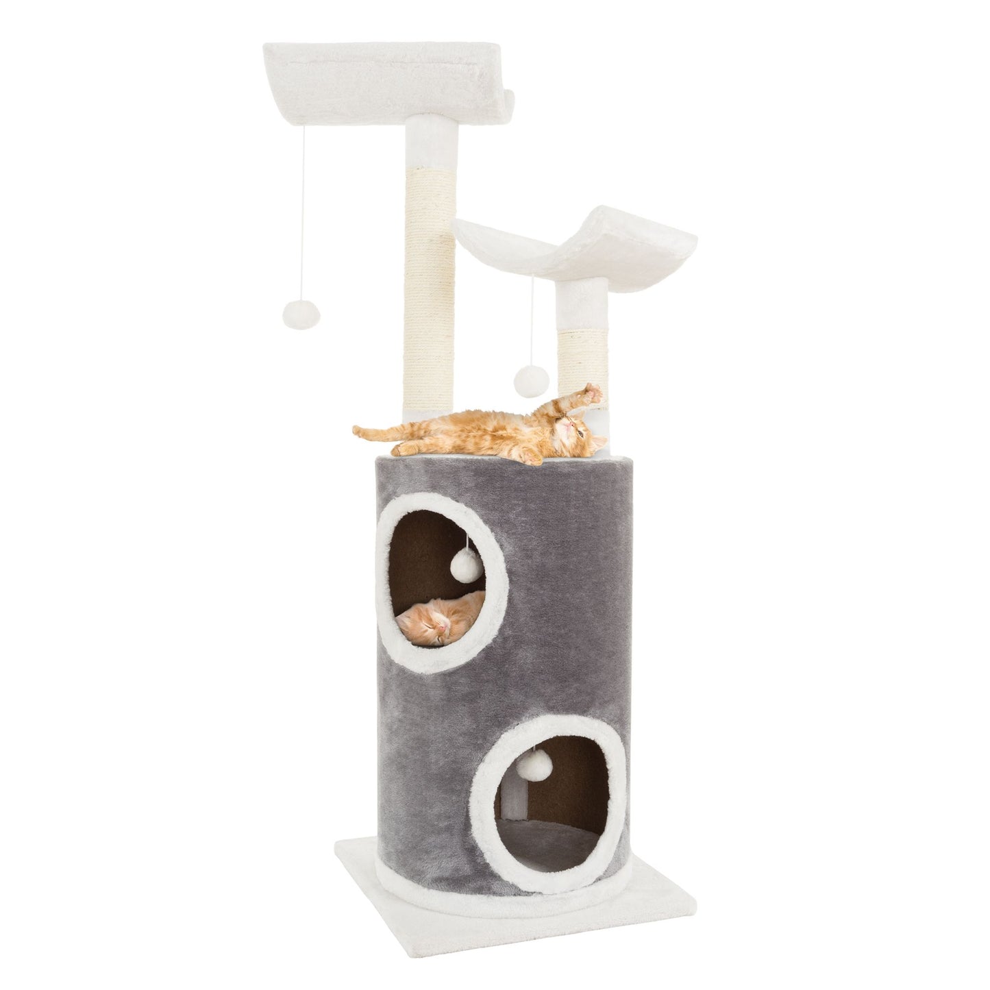 petmaker-4475-5-tier-sleep-and-play-cat-tree-condo---graywhite