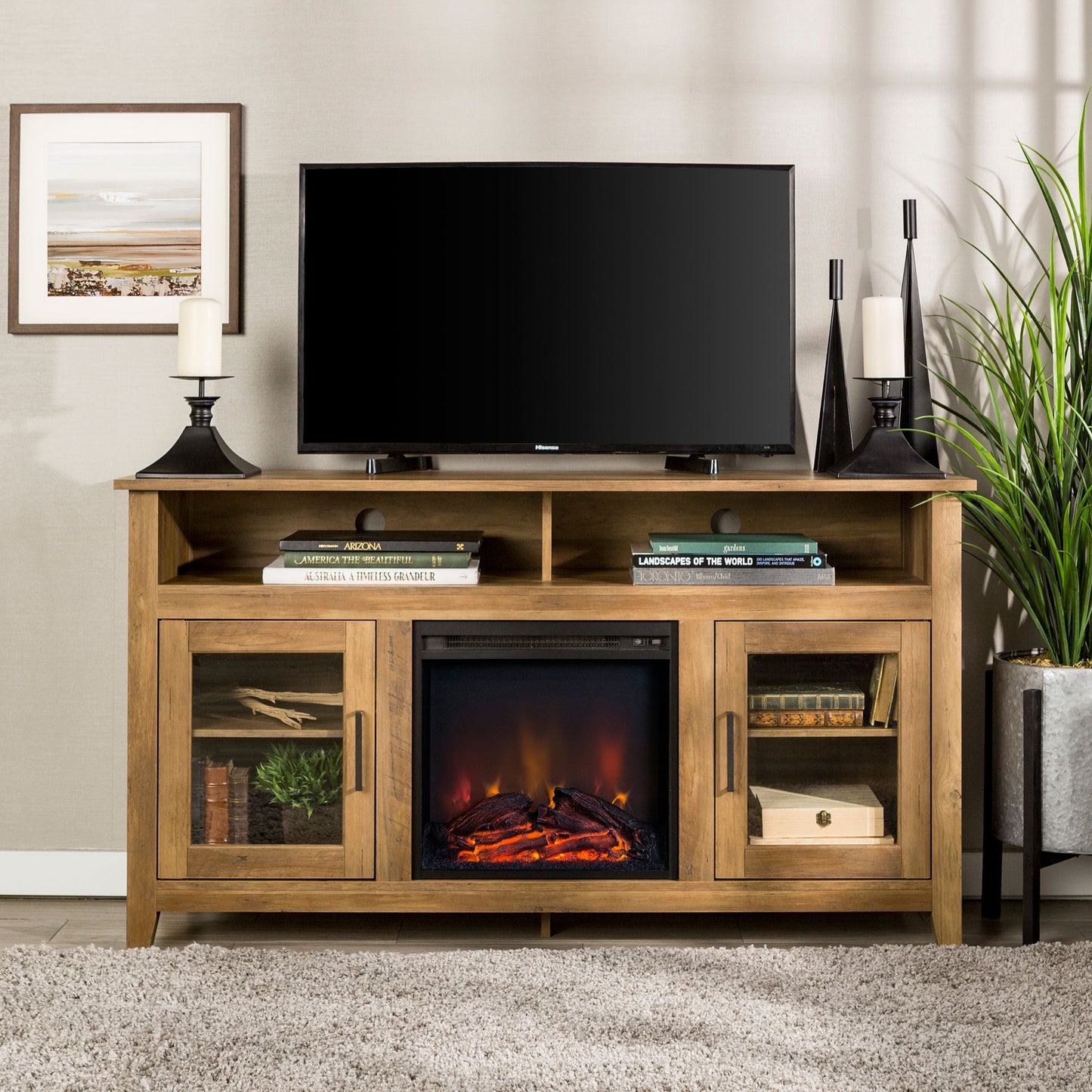 w-trends-58-wood-highboy-fireplace-media-tv-stand-console---rustic-oak