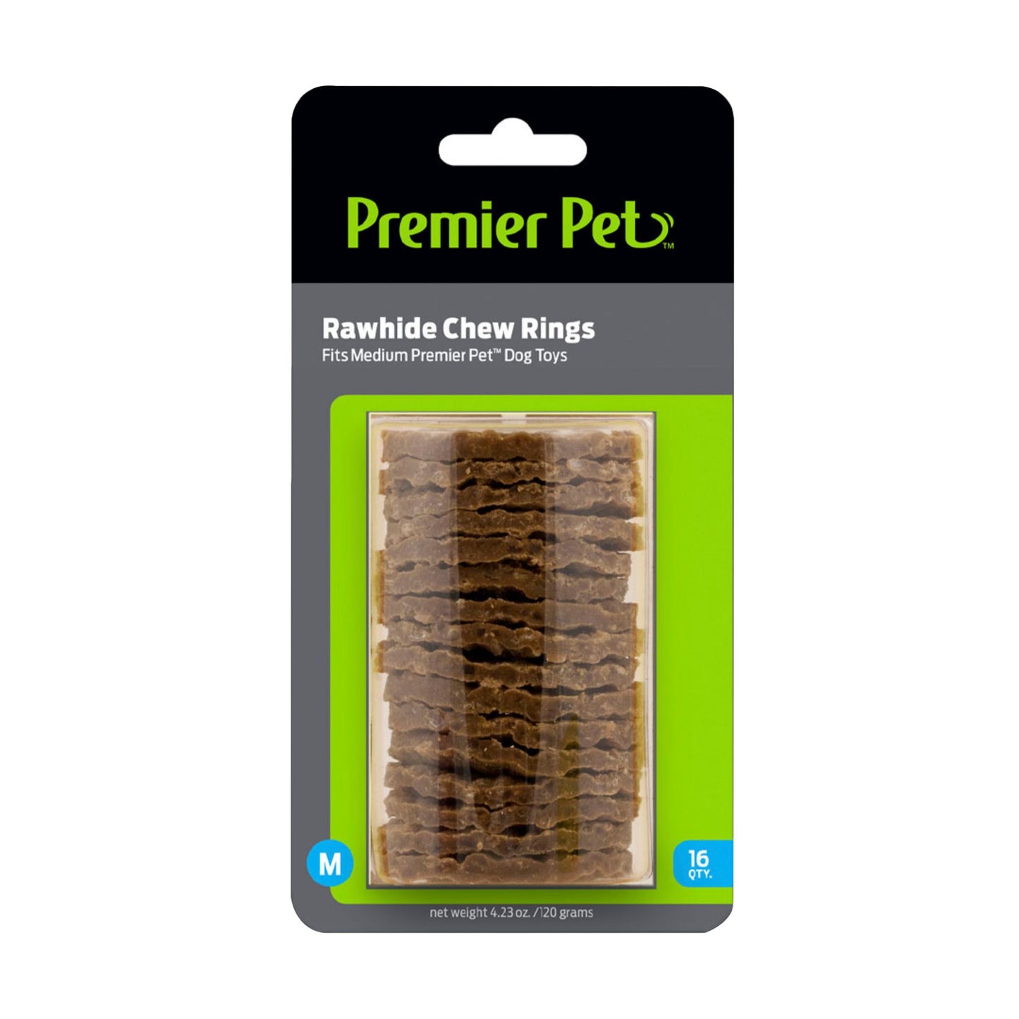premier-pet-rawhide-chew-ring-refills---medium-16-pk