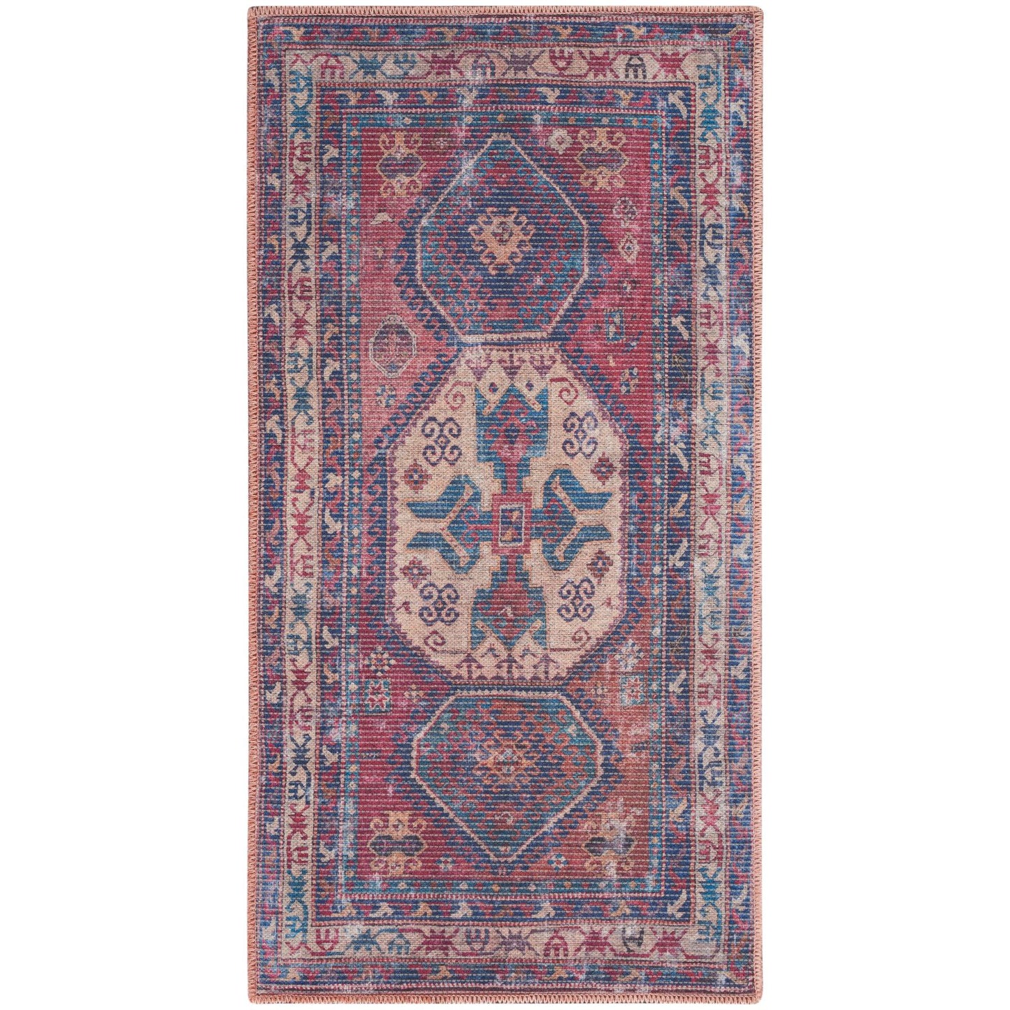 nicole-curtis-series-1-washable-area-rug---red