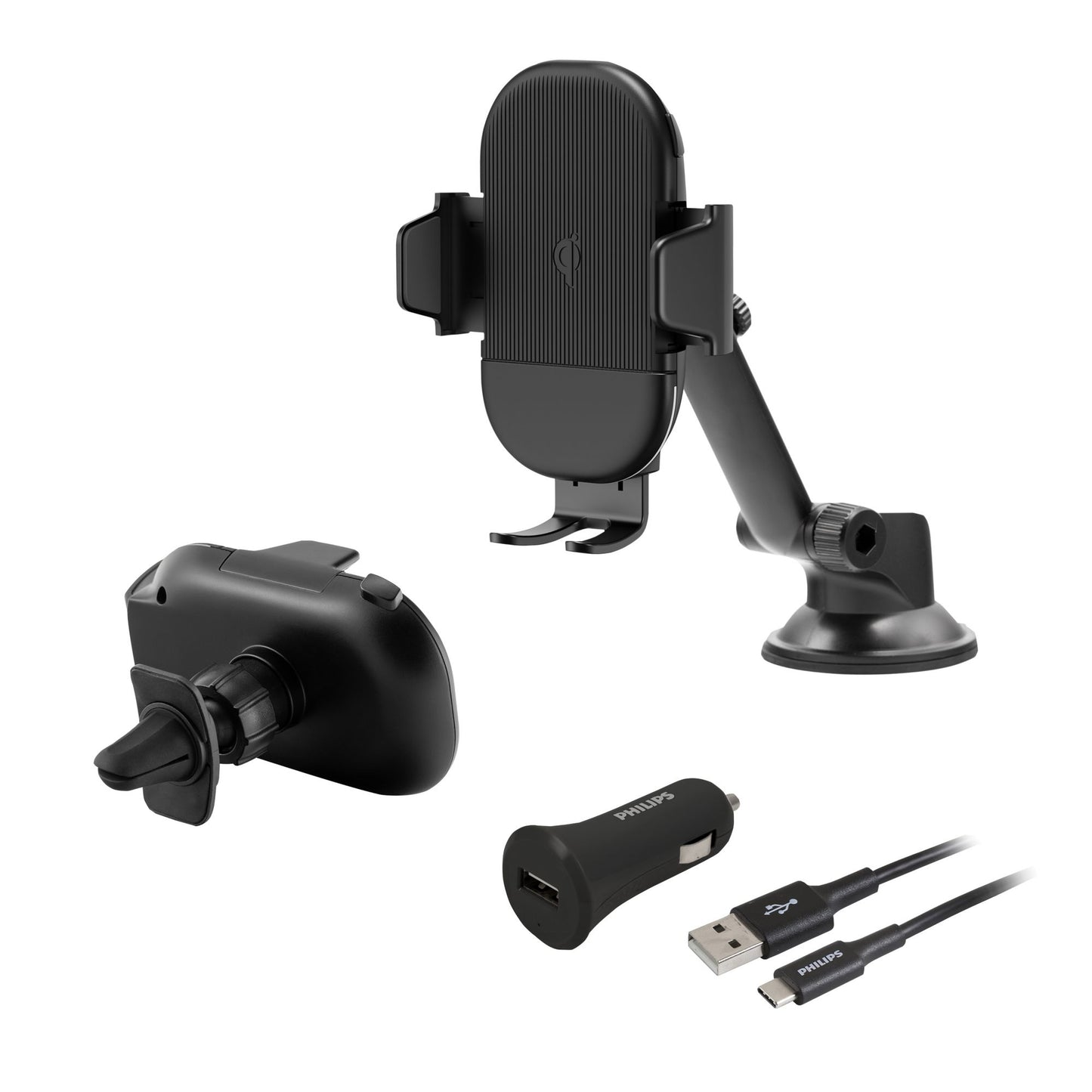 philips-3-in-1-car-charging-kit---black