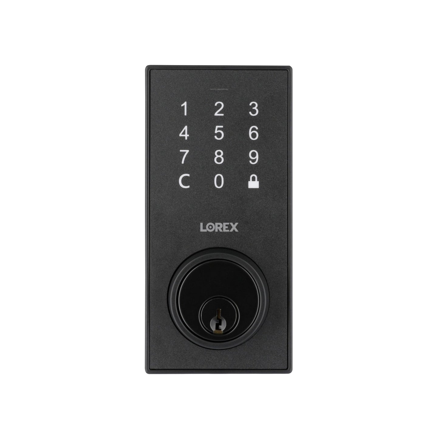 lorex-bluetooth-deadbolt-smart-lock-with-touchpad-and-app-control---matte-black