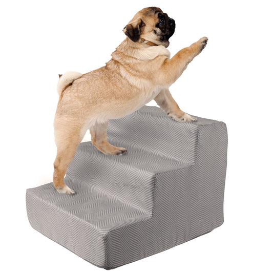petmaker-3-step-high-density-foam-pet-stairs---dk-gray