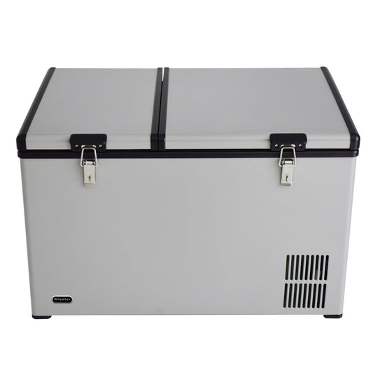 whynter-90-qt-dual-zone-portable-freezer-with-wheels---gray