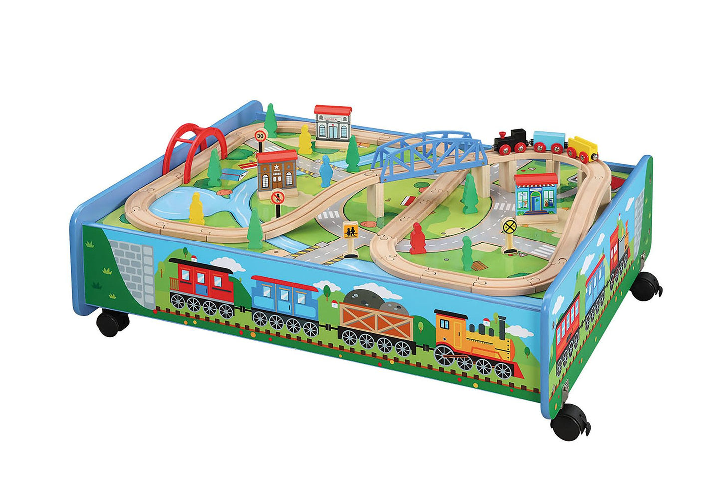 maxim-enterprise-62-pc-wooden-train-set-with-trundle