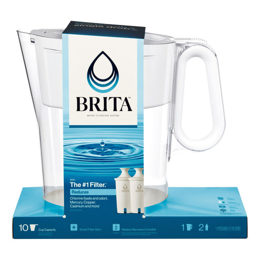 brita-large-10-cup-wave-bpa-free-water-pitcher-with-2-filters