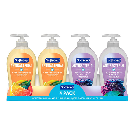 softsoap-antibacterial-liquid-hand-soap---white-tea-kitchen-fresh-scents-4-pk1125-fl-oz