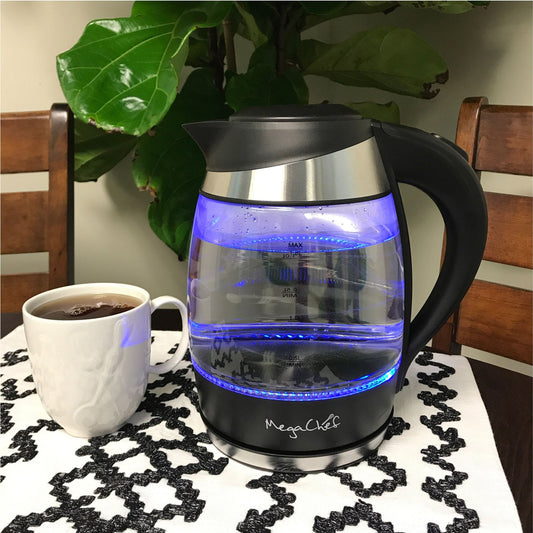 megachef-18l-glass-stainless-steel-electric-tea-kettle