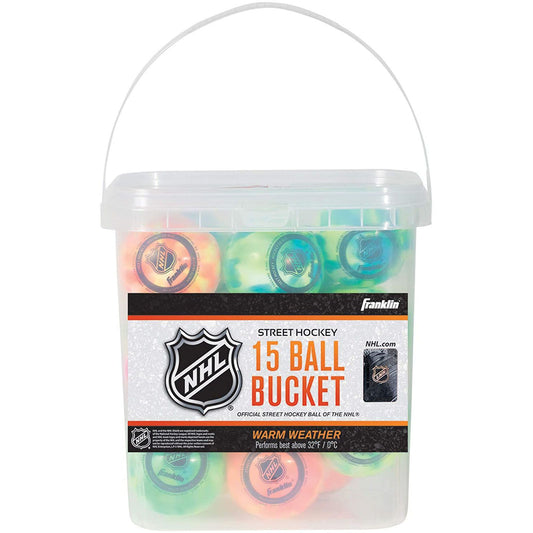 franklin-nhl-extreme-color-high-density-street-hockey-balls-15-pk