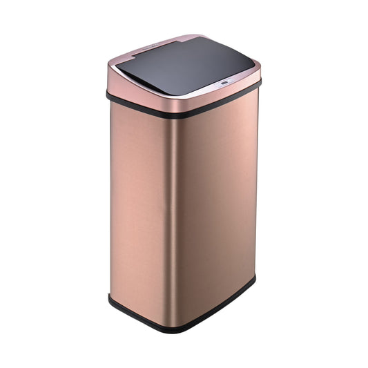 nine-stars-132-gal-stainless-steel-sensor-trash-can---gold