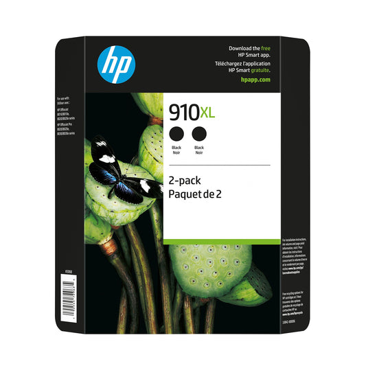 hp-910xl-2-pk-high-yeld-ink-cartridges---black---instant-ink-eligible