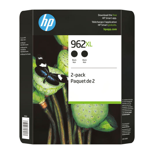 hp-962xl-2-pk-high-yield-ink-cartridge---black---instant-ink-eligible