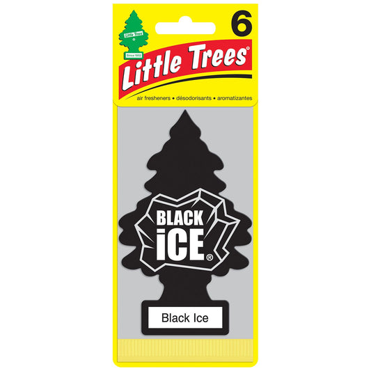 little-tree-black-ice-air-fresheners-6-pk