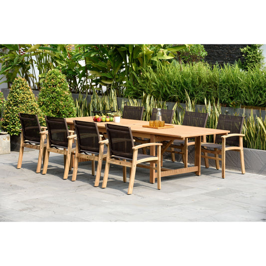 amazonia-kleo-9-pc-teak-double-leaf-extendable-patio-dining-set