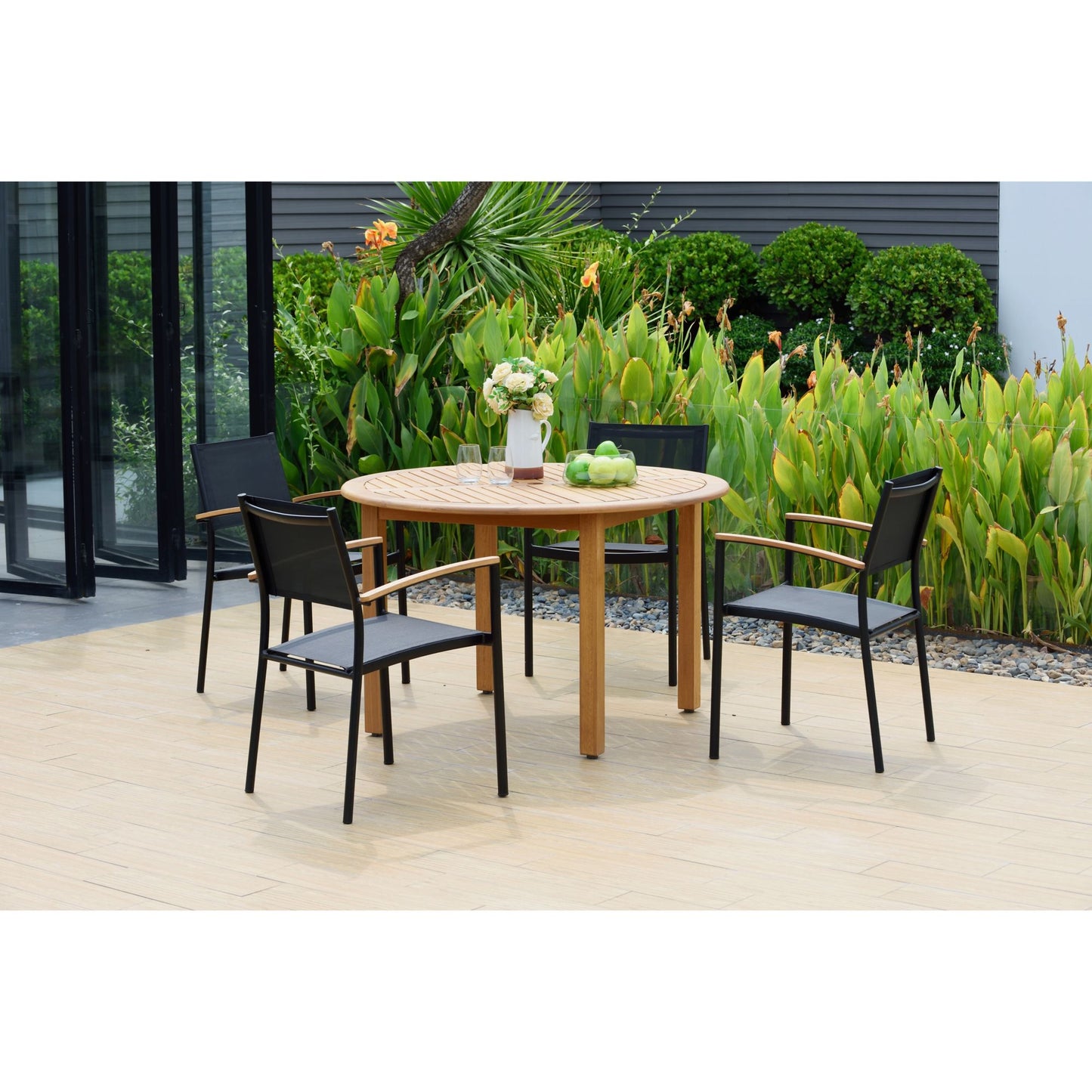 amazonia-anette-5-pc-teak-and-aluminum-patio-dining-set