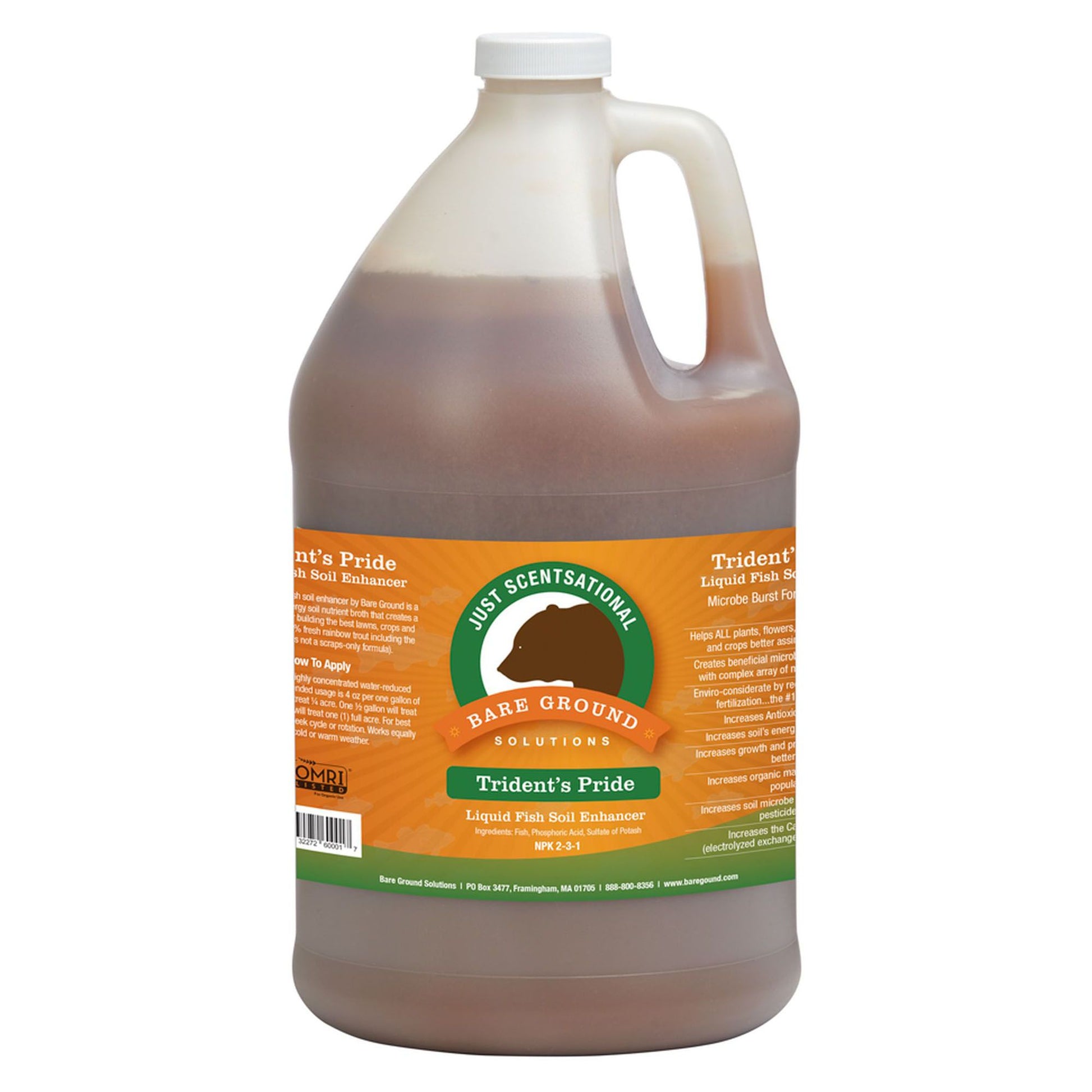 just-scentsational-bare-ground-tridents-pride-liquid-fish-fertilizer-1-gal