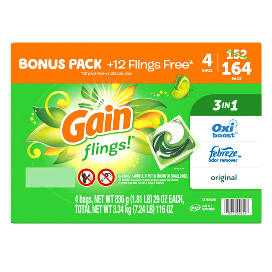 gain-flings-3-in-1-he-laundry-detergent-pacs-with-oxi-boost-febreze---original-scent-164-ct