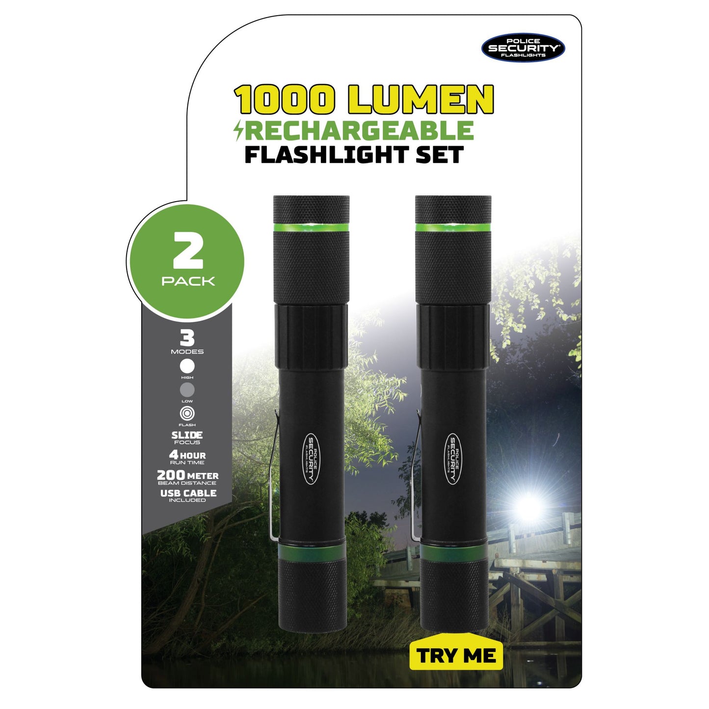 police-security-flashlights-1000-lumen-led-rechargeable-flashlight-2-pk