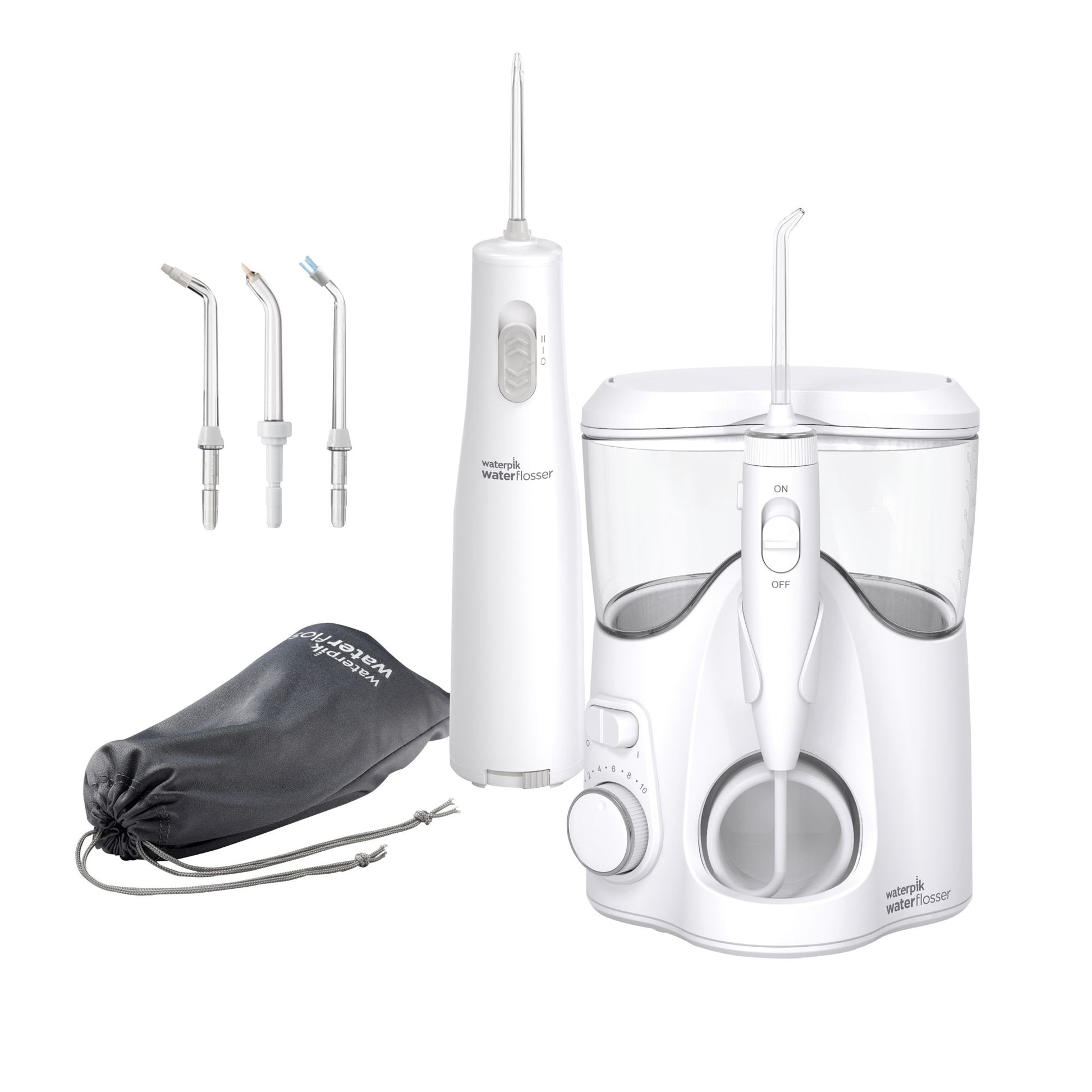 waterpik-ultra-plus-and-cordless-express-water-flosser-combo