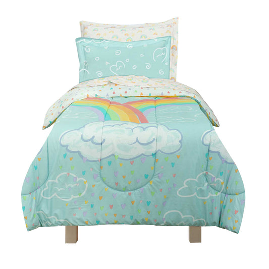 kidz-mix-rainbow-clouds-bed-in-a-bag-with-reversible-comforter