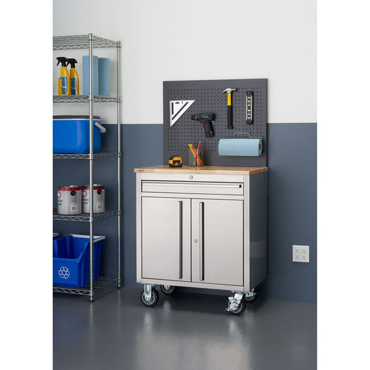 trinity-basics-31-stainless-steel-workbench-with-pegboard