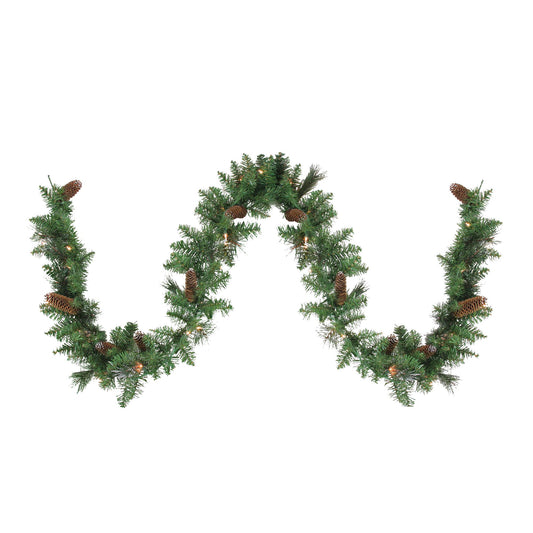 northlight-9-x-10-pre-lit-yorkville-pine-artificial-christmas-garland---clear-lights