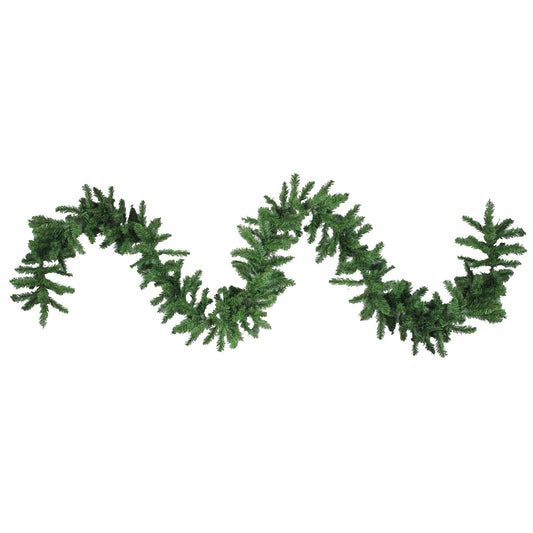 northlight-50-x-14-balsam-pine-artificial-christmas-garland---unlit