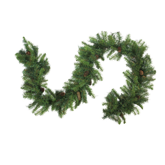 northlight-50-x-14-dakota-red-pine-commercial-artificial-christmas-garland---unlit