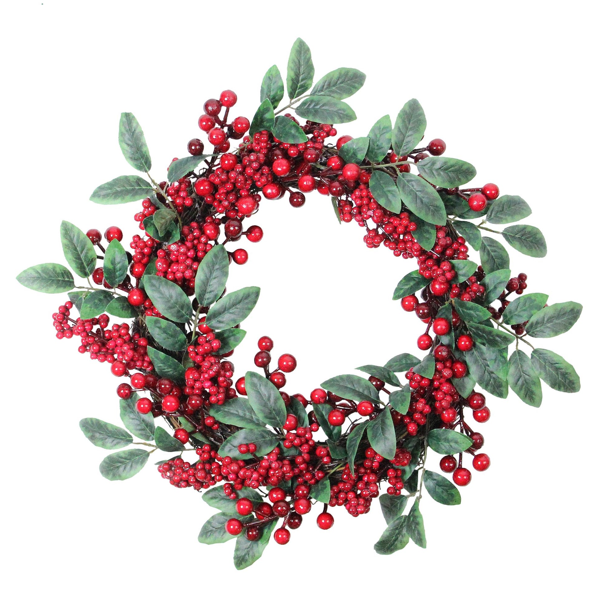 northlight-18-lush-berry-and-leaf-artificial-christmas-wreath---unlit