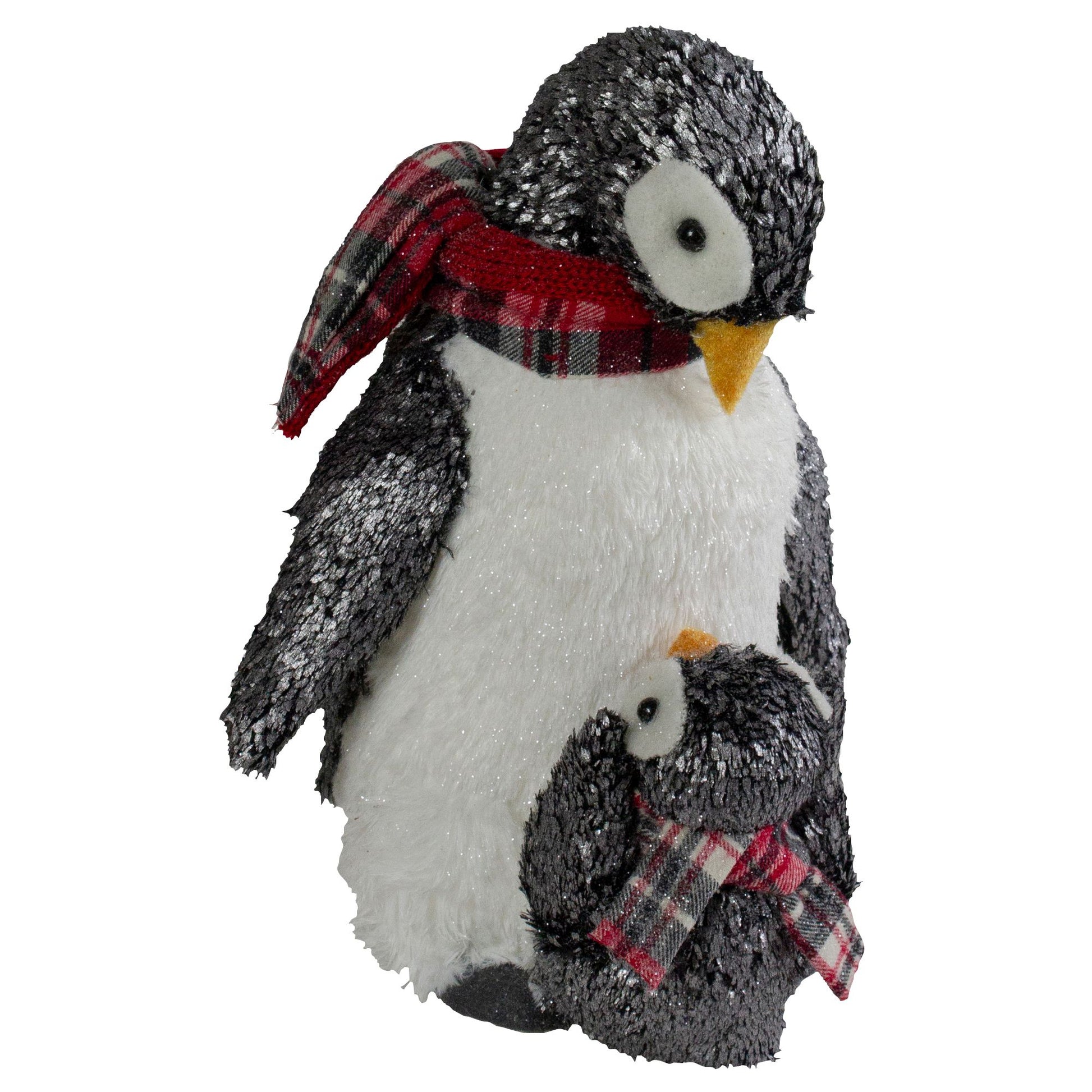 northlight-12-plush-mother-penguin-and-chick-christmas-figure