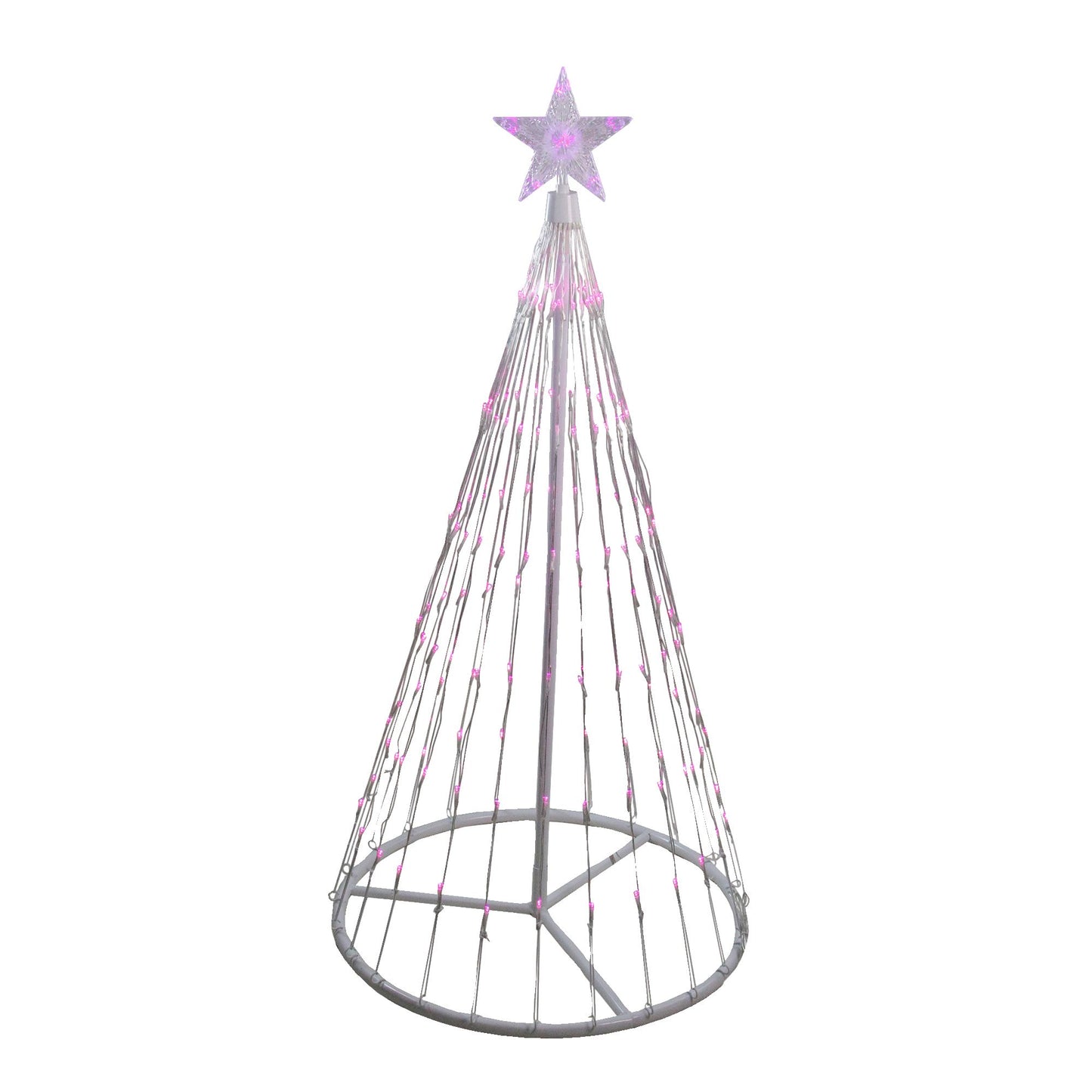 northlight-4-led-lighted-show-cone-christmas-tree-outdoor-decoration---pink
