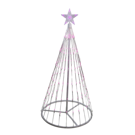 northlight-4-led-lighted-show-cone-christmas-tree-outdoor-decoration---pink