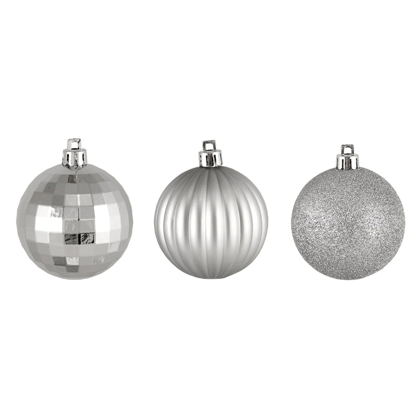 northlight-shatterproof-3-finish-25-christmas-ball-ornaments-100-ct---silver