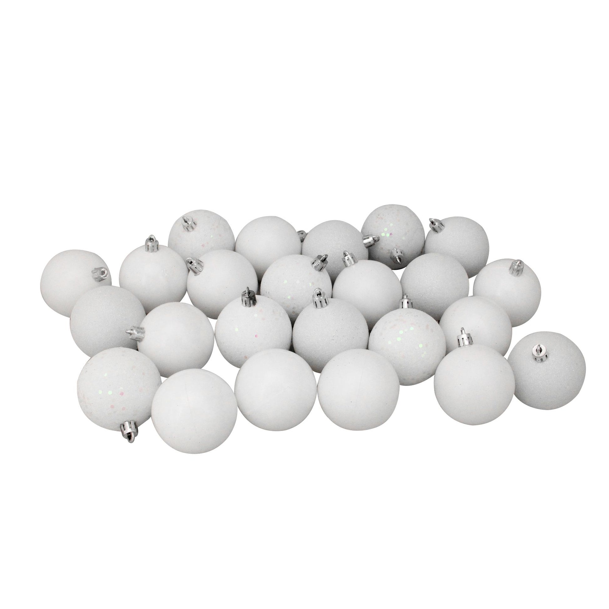 northlight-shatterproof-4-finish-25-christmas-ball-ornament-set-24-ct---winter-white