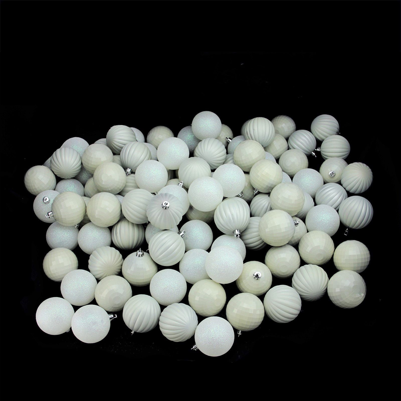 northlight-shatterproof-3-finish-25-christmas-ball-ornaments-100-ct---white