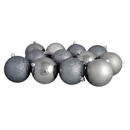 northlight-shatterproof-4-finish-4-christmas-ball-ornaments-12-ct---gray