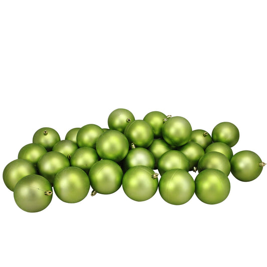 northlight-shatterproof-christmas-ball-ornaments-325-32-ct---matte-kiwi-green