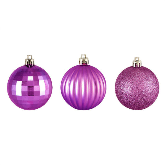 northlight-shatterproof-3-finish-25-christmas-ball-ornaments-100-ct---orchid-pink