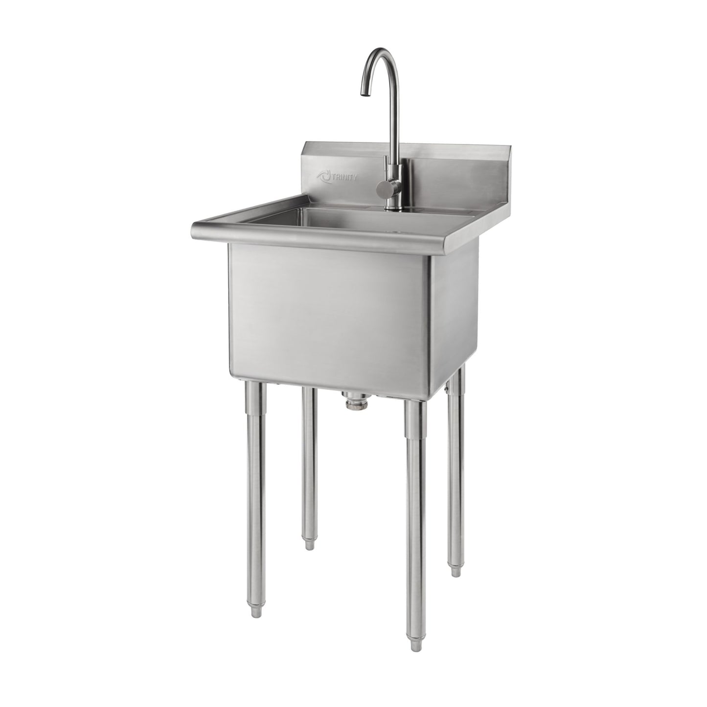 trinity-stainless-steel-utility-sink-nsf-with-faucet