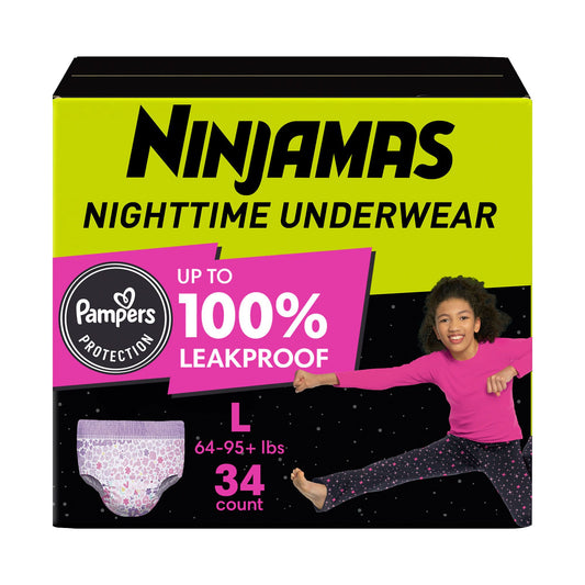 ninjamas-bedwetting-nighttime-underwear-for-girls-select-size