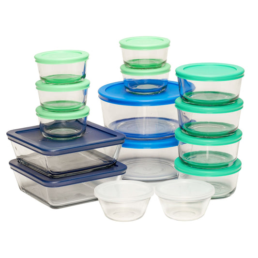 anchor-hocking-30-pc-glass-food-storage-set-with-snugfit-lids---clear