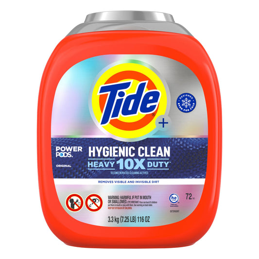 tide-hygienic-clean-heavy-10x-duty-power-pods-laundry-detergent-pacs---original-scent-72-ct