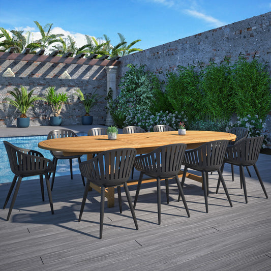 amazonia-teak-11pc-outdoor-patio-peter-dining-set---black-chairs
