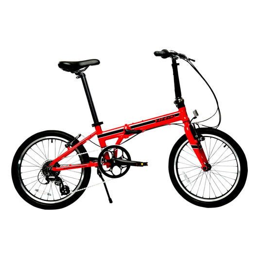 zizzo-urbano-super-lightweight-20-8-speed-aluminum-folding-bicycle---red