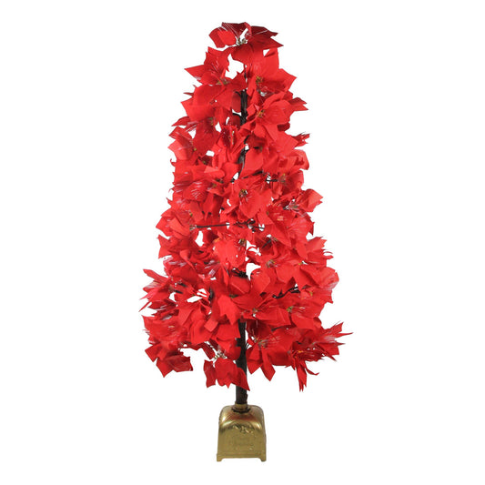 northlight-4-pre-lit-fiber-optic-color-changing-red-poinsettia-christmas-tree