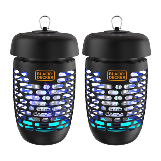 black-decker-electric-lantern-bug-zapper-2-pk