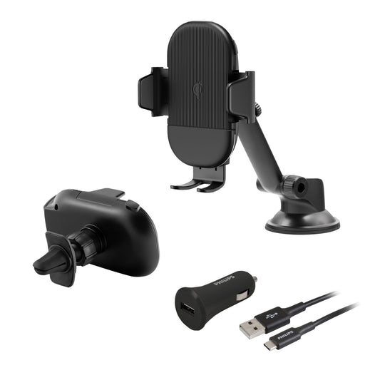 philips-3-in-1-car-charging-kit---black