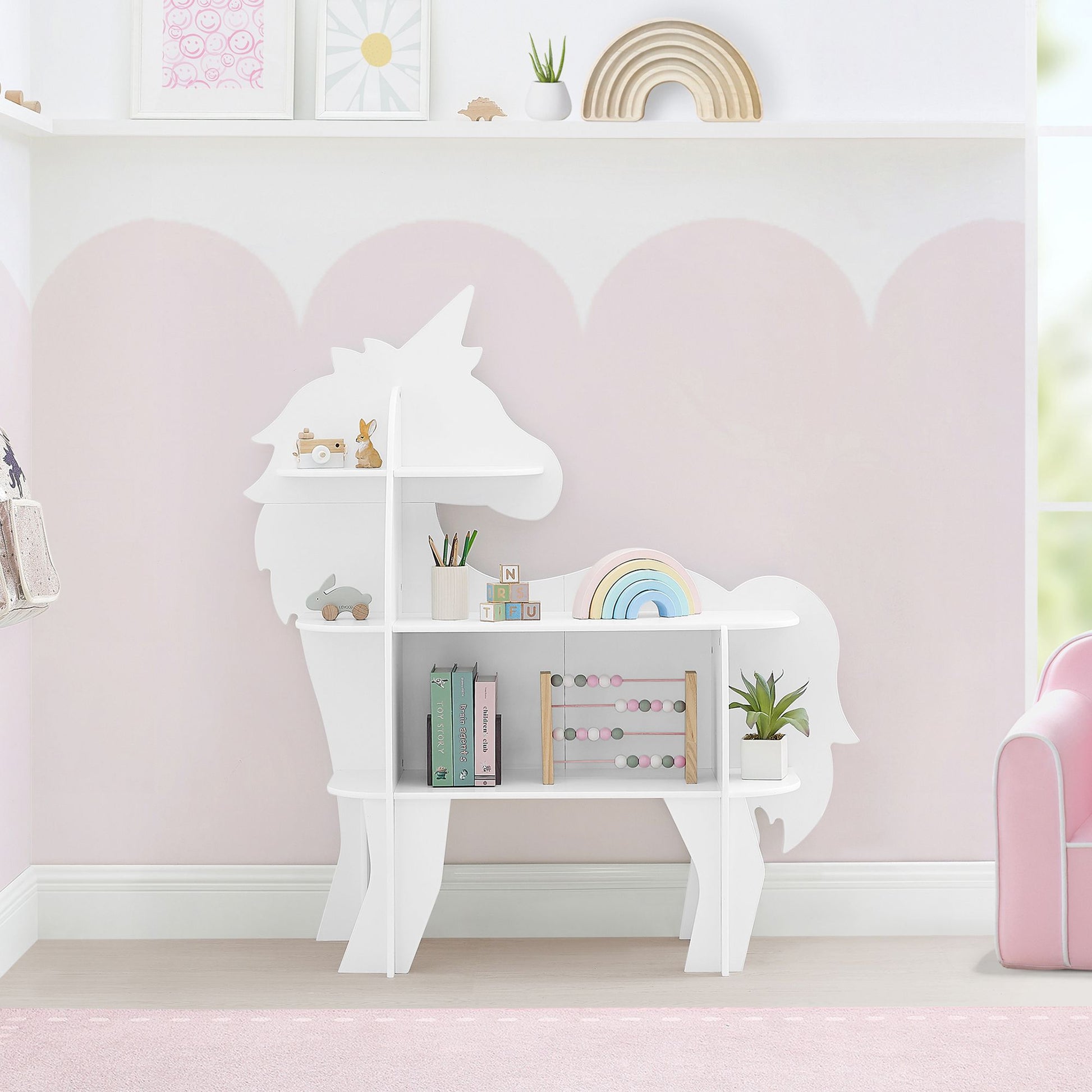 delta-children-unicorn-bookcase---white