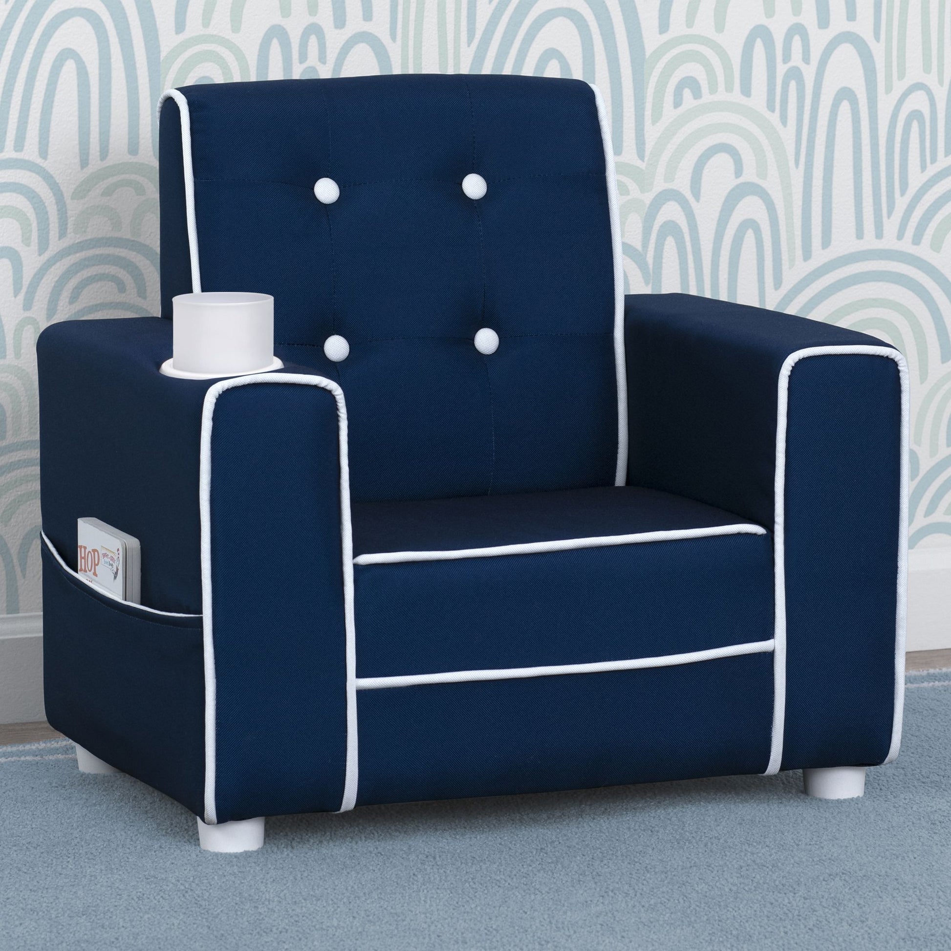 delta-children-chelsea-kids-upholstered-chair-with-cup-holder---blue