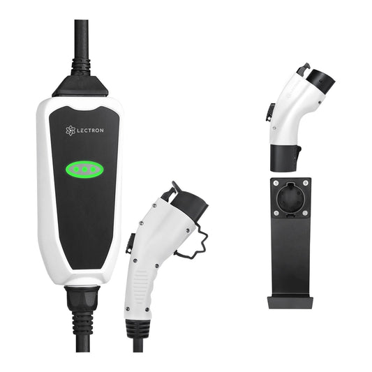 lectron-portable-32a-j1772-electric-vehicle-charger-with-adapter-holster-dock-and-j-hook-mount